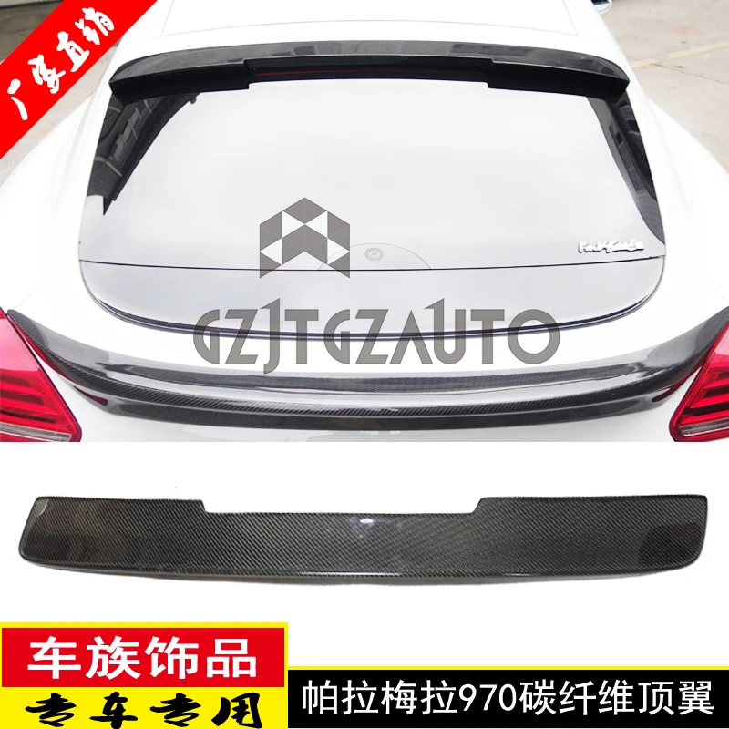 Per Porsche Panamera 970 2009-2015 Tas Style Car Di Alta Qualità Top Spoiler Wing Trunk Lip Boot Cover Car Styling
