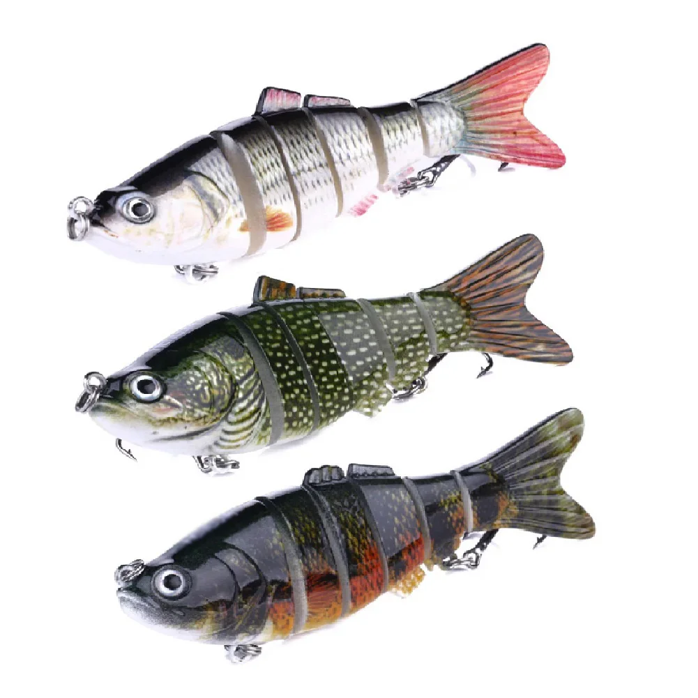 10 см Мульти Соединенные тонущие рыболовные наживки воблеры свимбейт Crankbait