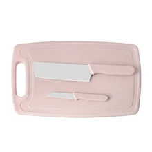 Разделочная доска разделочный нож Фруктовый Набор ножей разделочный набор Антибактериальная разделочная доска набор ножей 3 шт. инструмент для приготовления пищи