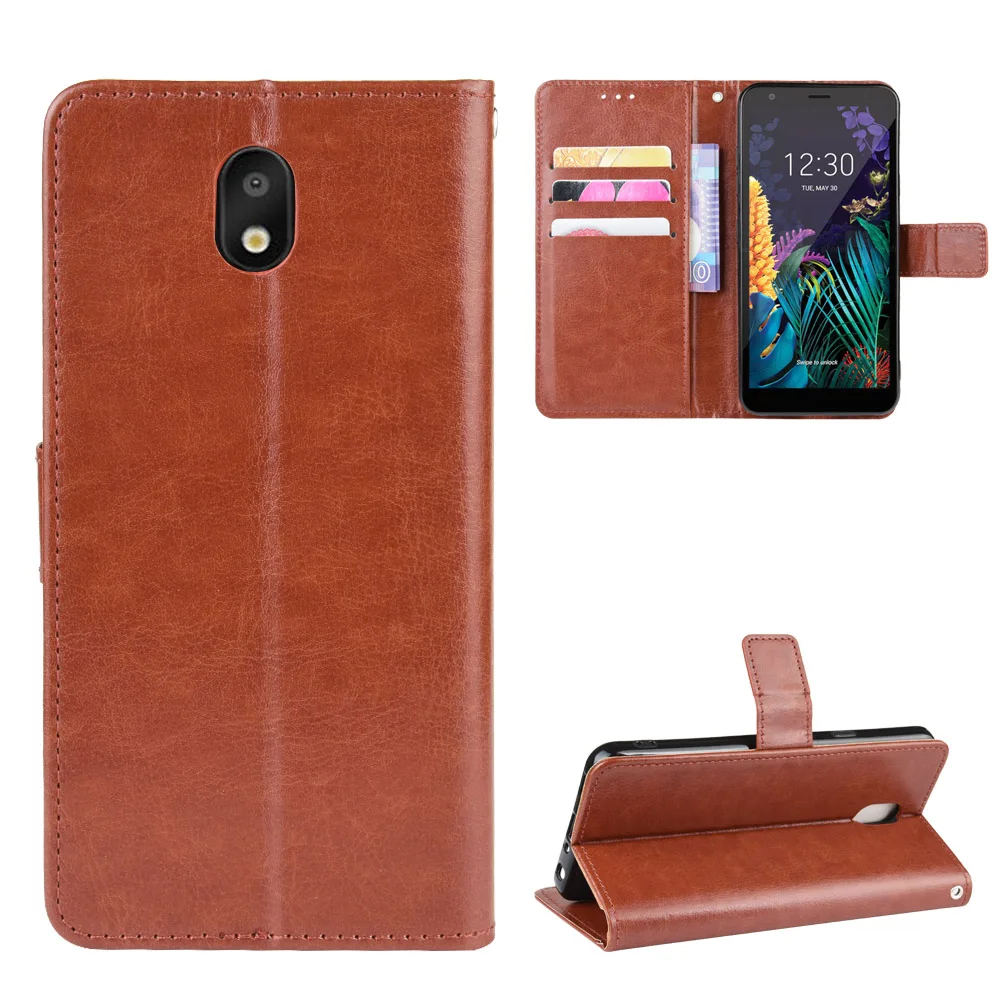 Кожаный чехол для LG K30 LMX320QMG, кожаный бумажник премиум класса, кожаный чехол-книжка для LG X2 Prime 2 Arena 2 Aristo 4/4 Plus