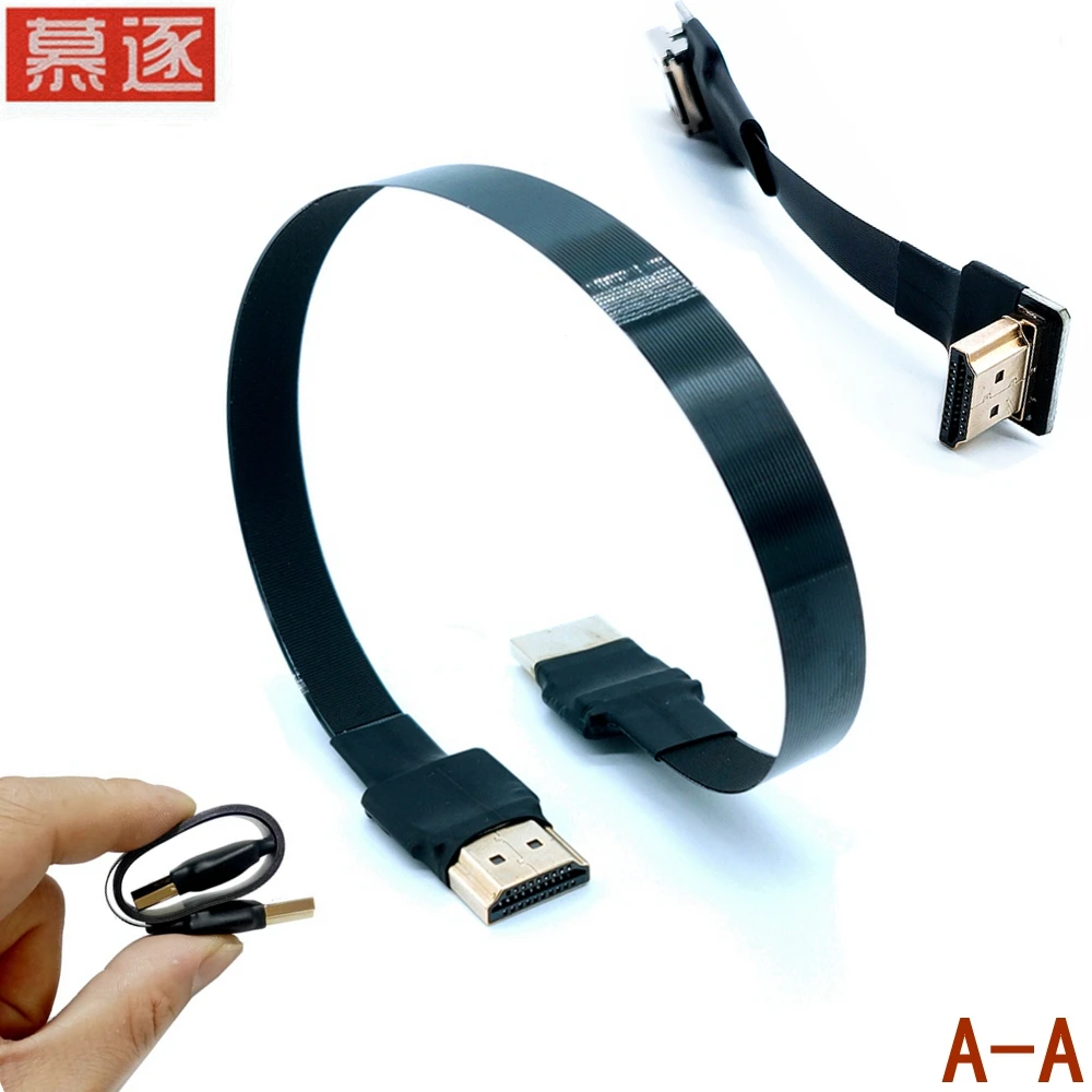 Adaptador Compatível hd Fpv Adaptador de 90 Graus 5cm Manga de Silicone para Proteger a Fita Fpc Cabo Hdtv Plugue de 20 Pinos