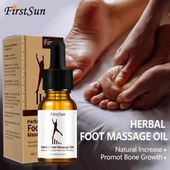 

Hot Herbal Foot Massage Essential Oil Increase Height Health Care Products 10ml t6