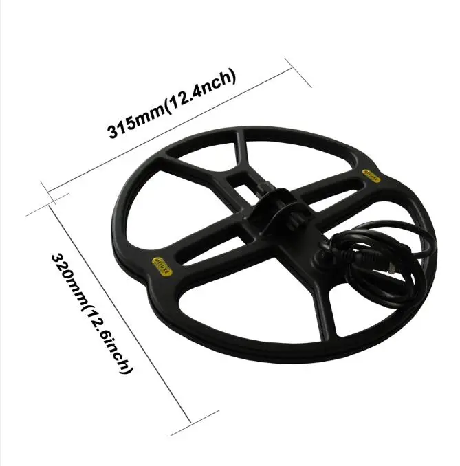 12inch coil MD-6350 металлоискатель катушка металлоискателя MD6350 золотоискатель поисковая катушка с защитным мешком - Цвет: 12inch coil