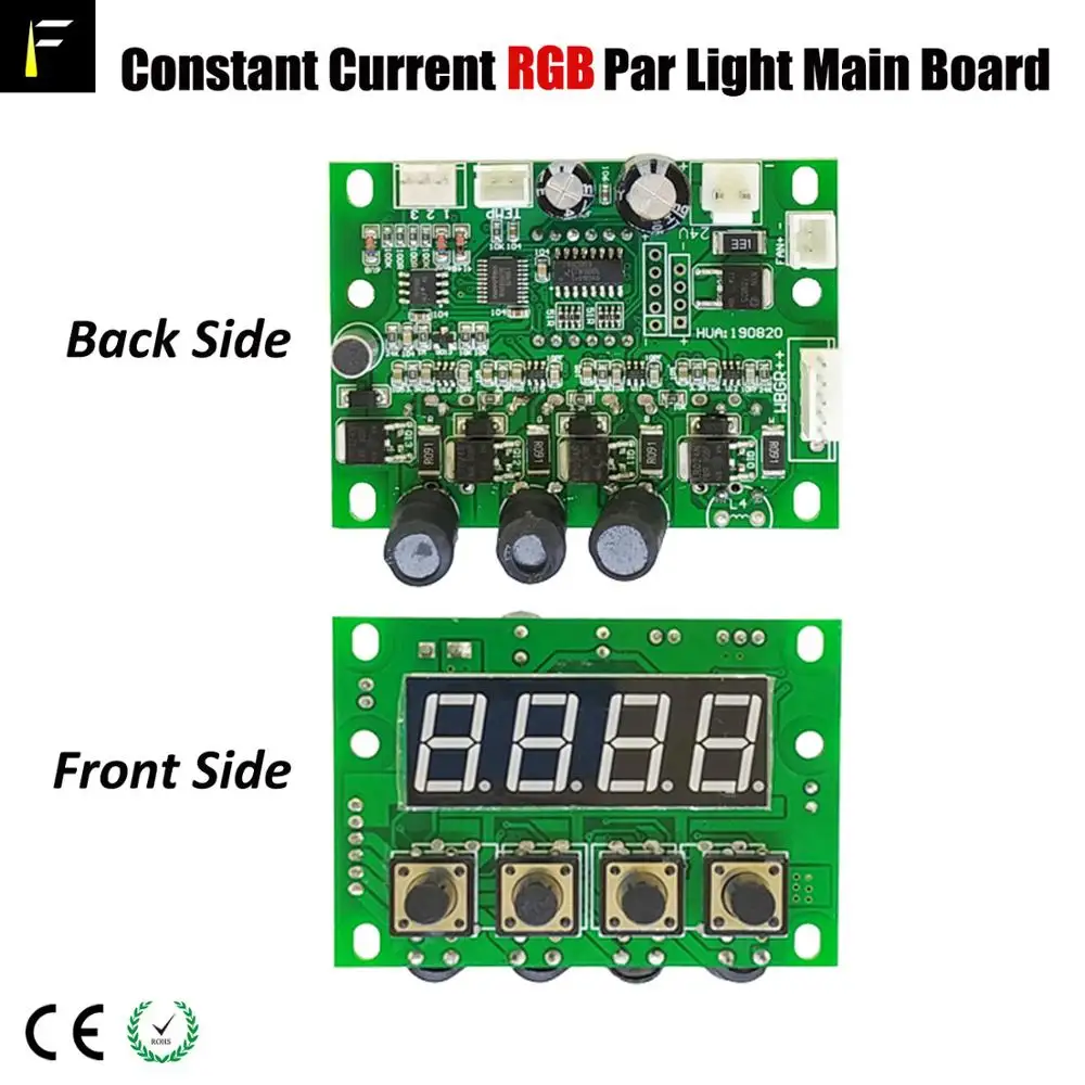Светодиодный напольный светильник Par Can 54x3 Вт RGBW/RGB Основная программа + Плата