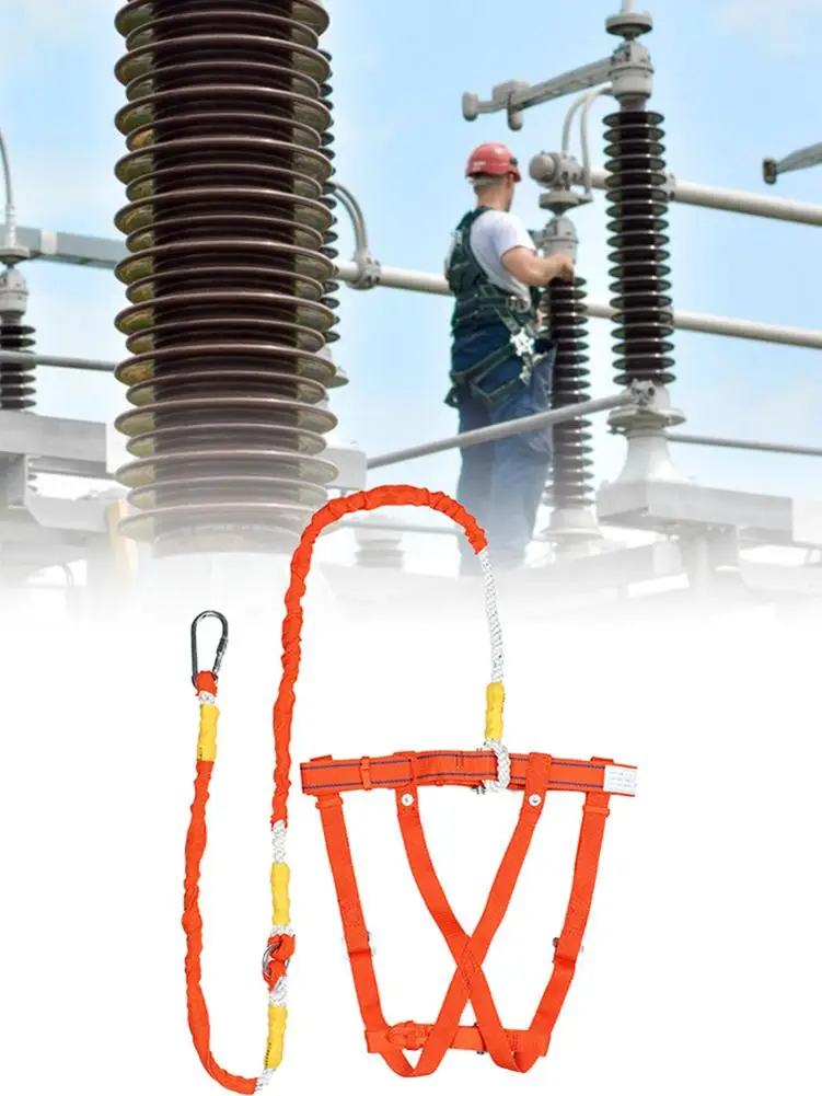 

Climbing Rope Seat Belt Outdoor Rock Lanyard Construction Safety Belt High Strength Camping Cord Hiking Accessory