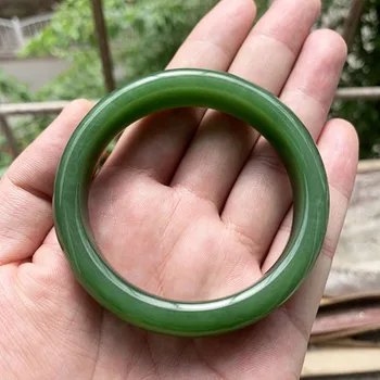 

Zheru jewelry natural Hetian jade jasper 54-64mm bracelet elegant princess jewelry for mother to send girlfriend