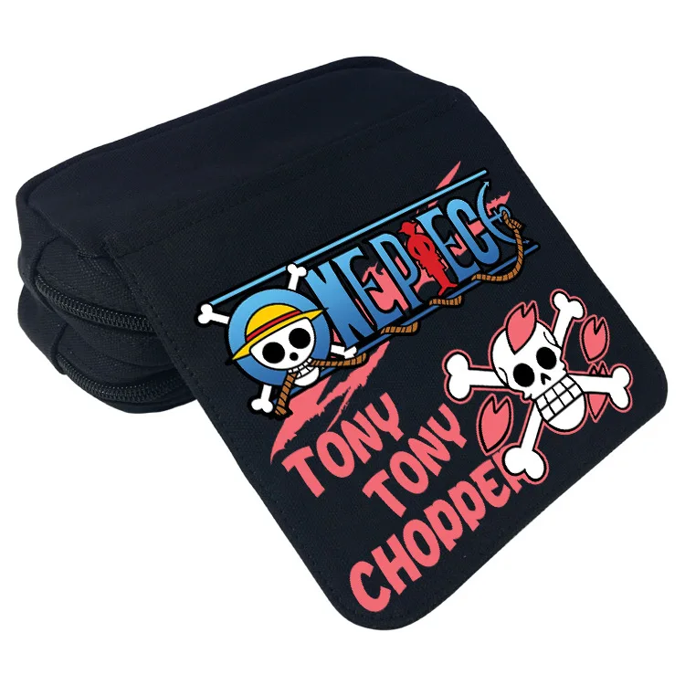 Аниме one piece Luffy Law Косплей Студенческая школьная канцелярская сумка холщовая Ручка Карандаш Чехол косметичка подарок