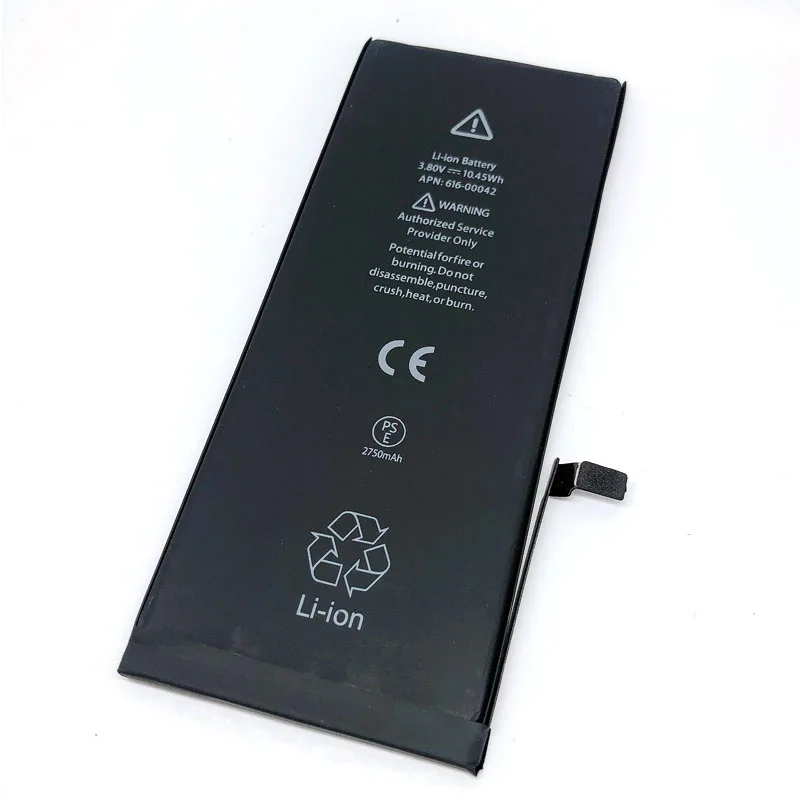

new 0 cycle seal oem high capacity mobile phone battery pack for apple iphone 6S 6 S 6G Plus 6Plus 6SPlus batteries bateria