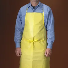 Lakeland C1B-A650 lackland химический защитный фартук кислотостойкий Фартук желтый фартук на завязках