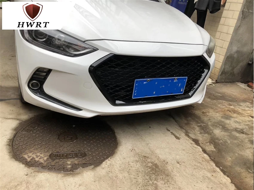 Автомобильные аксессуары для Hyundai Elantra 2016 2017 2018 передний бампер гоночная решетка