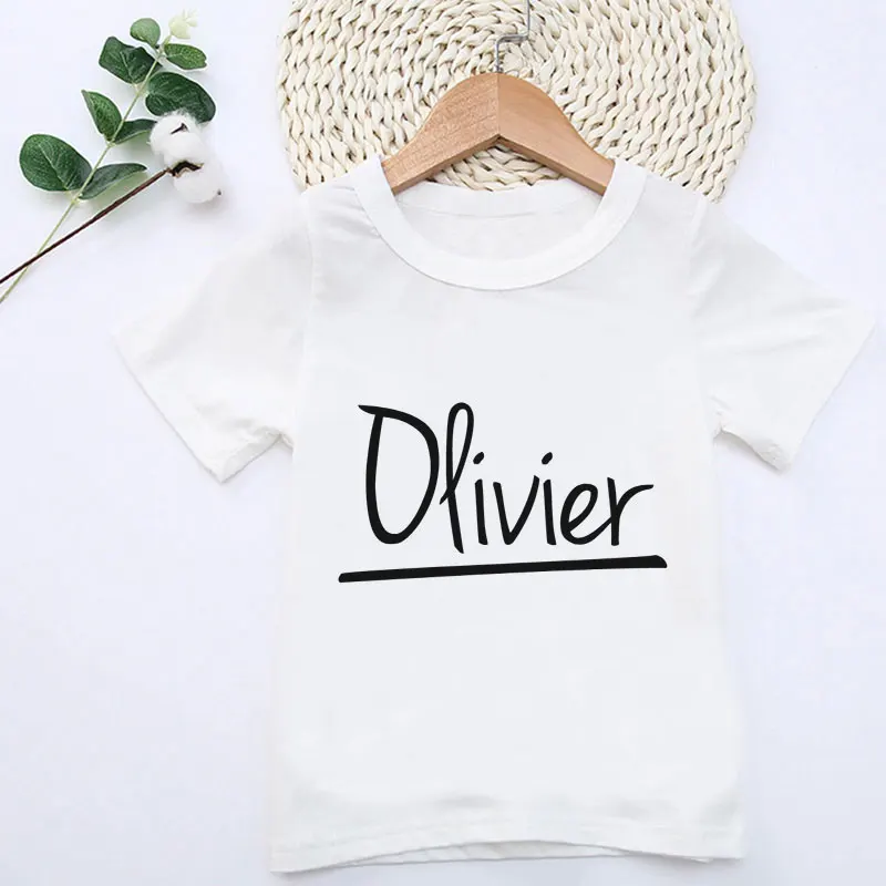 Vogue Happy Mother's Day Harajuku Cute Print Girls Shirts Summer White Clothes T-shirt Kids Harajuku Funny Boys T Shirts Kawaii