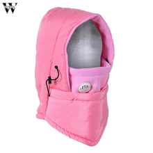 Новая Ветрозащитная маска для лица зимняя теплая вязаная шапка зима стрейч Снежная Маска Шапочка шапка новая черная Водонепроницаемая теплая маска