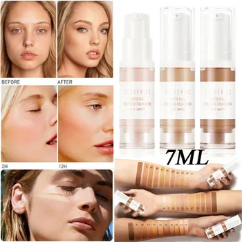 

High Quality Face Foundation Cream Waterproof Long-lasting Concealer Liquid Professional Makeup Full Coverage Matte Base Make Up
