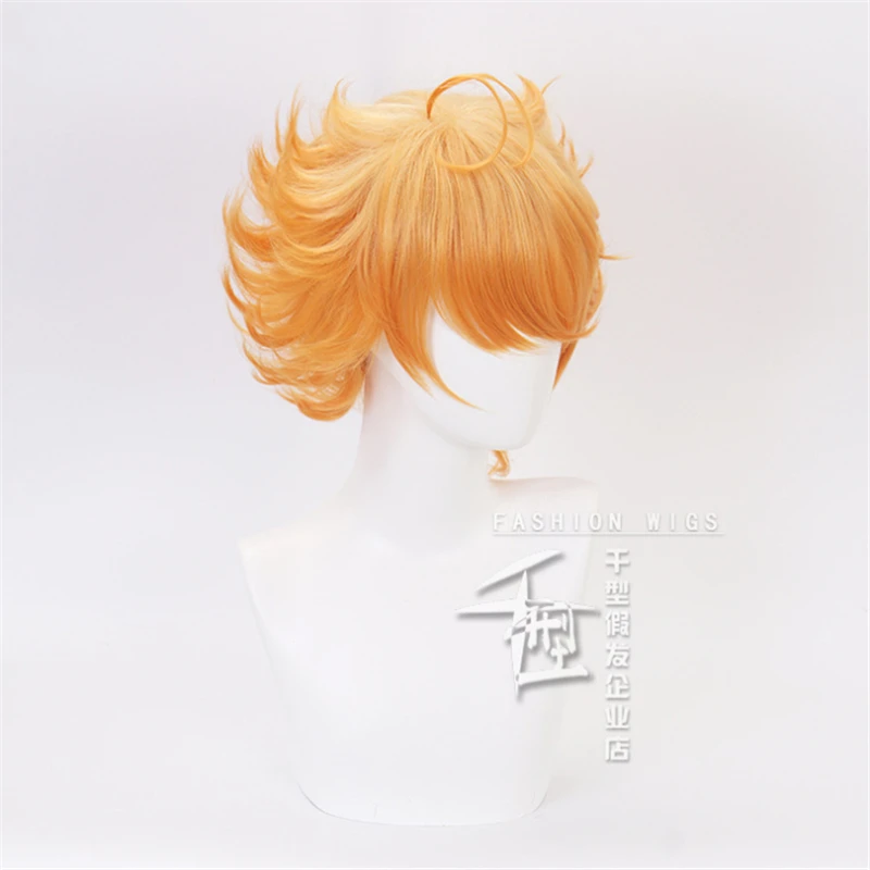 Cosplay&ware Emma Wig Anime The Promised Neverland Heat Resistant Synthetic Hair Cosplay Wigs & Cap -Zentai shop online He4fc1466a1ce43dd82025a3e67d4289fj.jpg