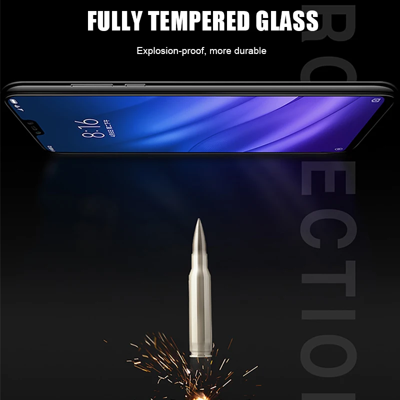 ZNP 1-3 шт полное покрытие из закаленного стекла для Xiaomi Redmi Note 7 5 K20 Pro Защита экрана для Redmi 6 6A 7 7A 4X защитное стекло