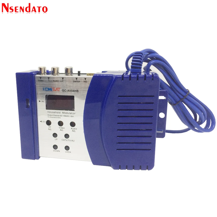 Digital HD AV to RF Household Modulator AV to RF TV Receiver Tuner