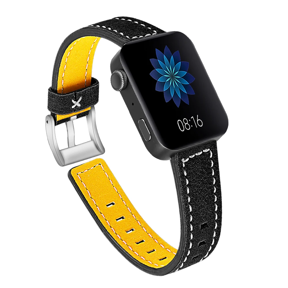 

Strap For Xiaomi Mi Smart Watchbands Genuine Leather Watch Strap Personality Replacement Bracelet For Xiaomi Mi Band