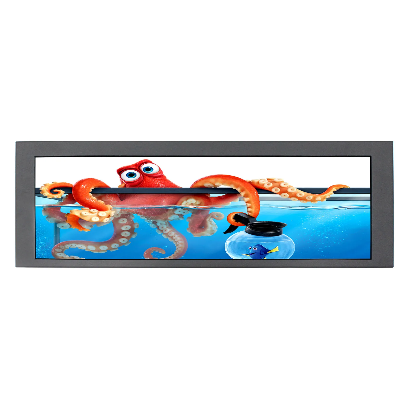Monitor A 14.9 Pollici Dell'Affissione A Cristalli Liquidi Di Vsdisplay 1280X390 Per Dmd Per Il Gabinetto Virtuale Di Flipper/Tendone Della Galleria C