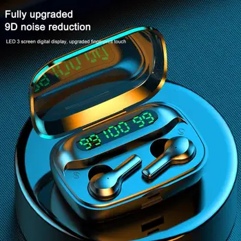 

In-Ear Bluetooth Headset Binaural Digital Display Sports Bluetooth Headset