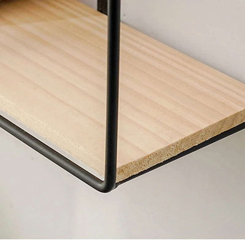 Новая деревянная полка для хранения золотистого цвета подвесная декоративная