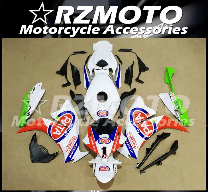 ABS мотоцикл обтекатель комплект для HONDA CBR1000RR 2012- год кузов литья под давлением Магазин № 0968
