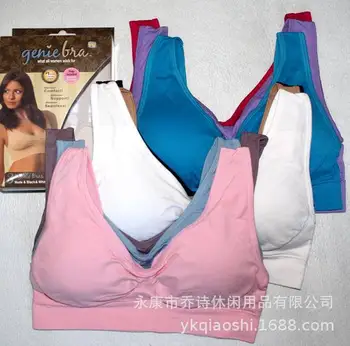 

Bra High Quality Double Layer Push up Seamless Bra-Free Steel Ring Sports Brassiere Pregnant Women Vest Style Bra