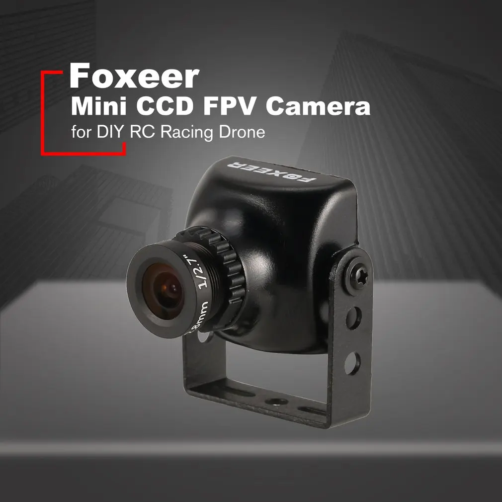 Foxeer XAT600M/ARROW 600TVL PAL CCD Мини FPV камера Cam с 2 8 мм объективом OSD меню подсветка ИК блок