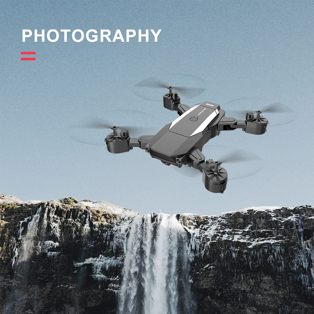 Quadcopter sem Fio Quadcopter para Crianças Brinquedos de Presente Drone com 4k Nova Câmera Wifi Fpv Helicóptero Dobrável F84 rc hd 9 Nova f84 quadcopter sem fio rc zangão