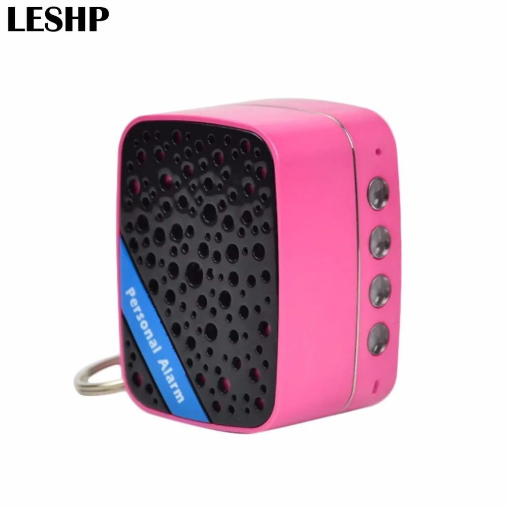 LESHP Самозащита анти-Атака сигнализация подзаряжаемый динамик 130dB супер громкий SOS сигнал для женщин детей пожилых