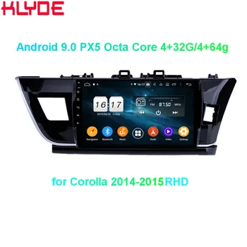 

KLYDE 10.1" 2Din Android 9 Car radio multimedia video audio player for Corolla 2014-2015 RHD Car Auto Stereo Navigation