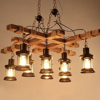 Lustre bois design • Lustre Castle