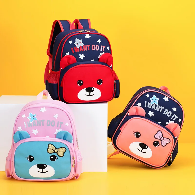 Sac à bandoulière réfléchissant pour enfant, nouvelle collection de sac d'école maternelle pour garçon et petite fille, sac à dos de dessin animé mignon