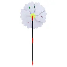 Ветер Спиннер ветряная мельница мультфильм бабочка декоративные садовые цветы красочные наружное украшение для двора вечерние детские игрушки подарки