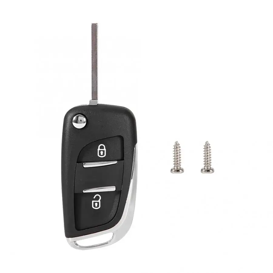 2 кнопки дистанционного ключа ключ крышка чехла CE0536 подходит для Citroen C2 C3 C4 C5 C6 C8 дистанционный ключ крышка, новое поступление - Цвет: Type B