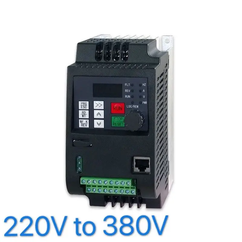 1HP Single To SinglePhase Variable Frequency Drive Inverter CNC VFD 220V 0.75KW 