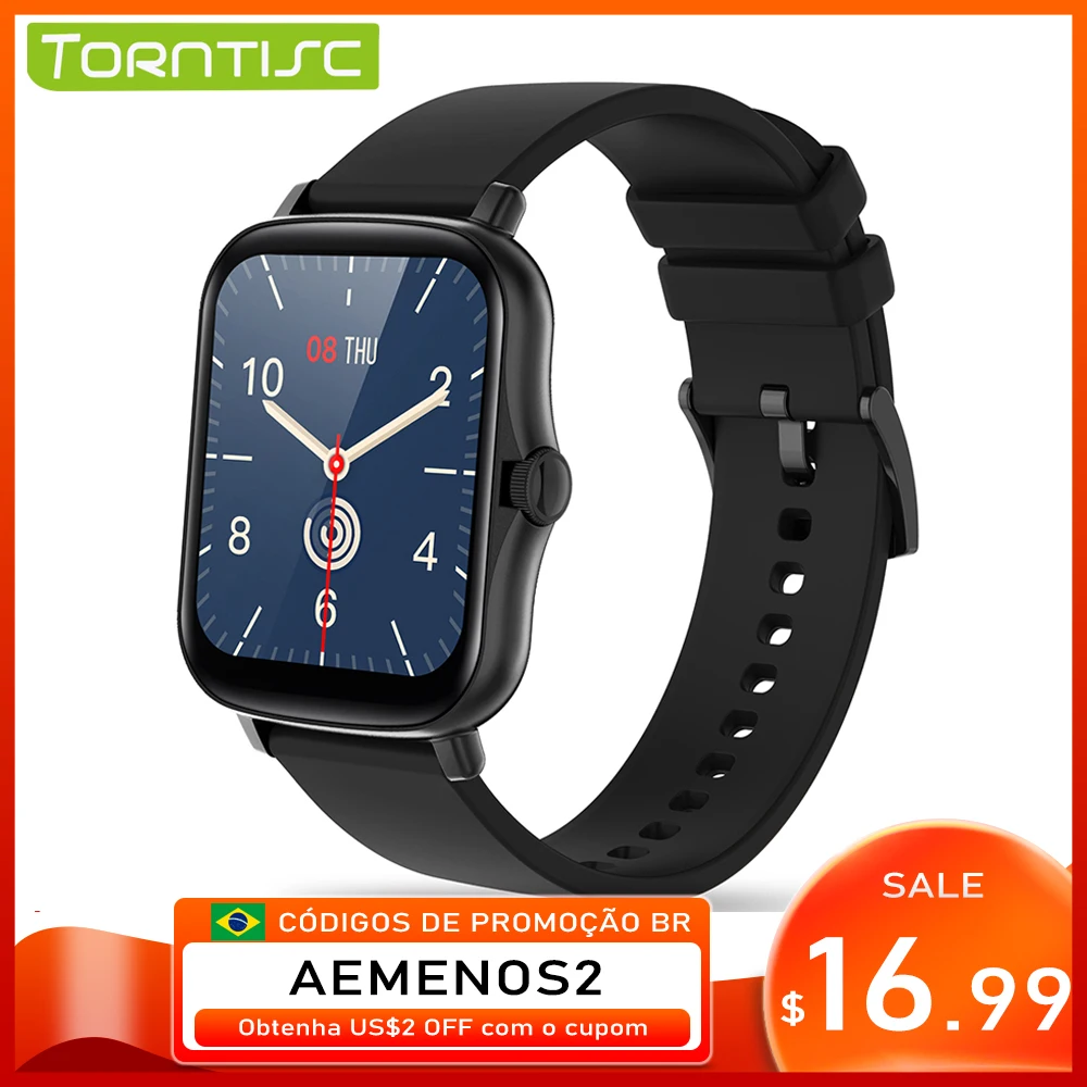 Torntisc Y20 Smartwatch Men Heart Rate Blood Pressure Monitor IP67 Waterproof Customize Dials Smart Watch Women PK P8 Plus