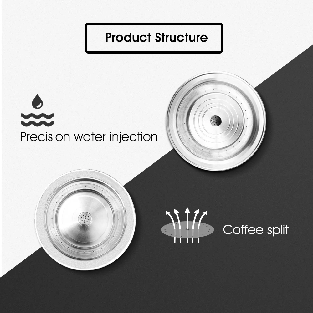 Многоразовая кофейная капсула для Nespresso Vertuo Vertuoline GCA1 и Delonghi ENV135 фильтры из