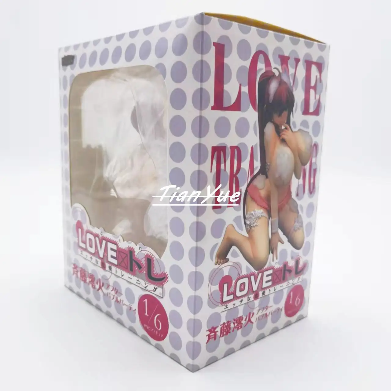 Anime Foam Party Love Training Girl Saito Mio Fire 1/6 Pvc Action Figure Model Toys 16Cm