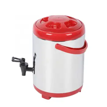 

304 Stainless Steel Double-Layer Insulation Barrel Container for Hot Water Milk Tea Coffee Milk Jugs