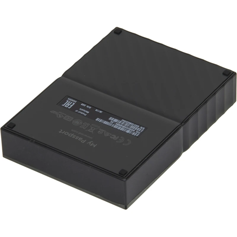 Жесткий диск WD Original USB 3.0 4Tb WDBUAX0040BBK-EEUE My Passport(5400rpm) 2.5" черный