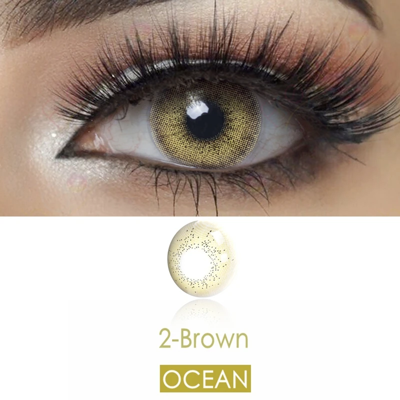 2-Brown Океана Цветной связаться с нами - Цвет: 2-Brown