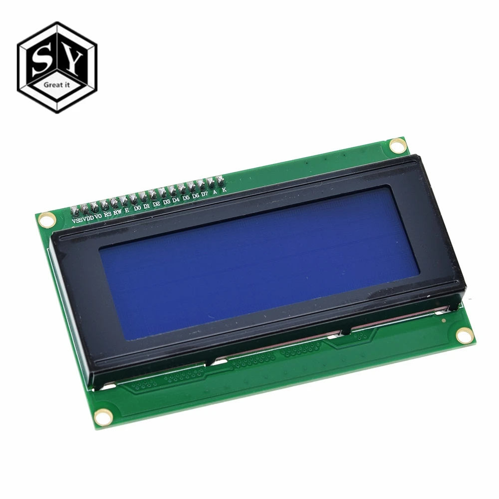 1 шт. ЖК-дисплей 2004+ igc 2004 20x4 2004A синий экран HD44780 символ lcd/w IIC/igc последовательный интерфейс модуль адаптера для Arduino модуль