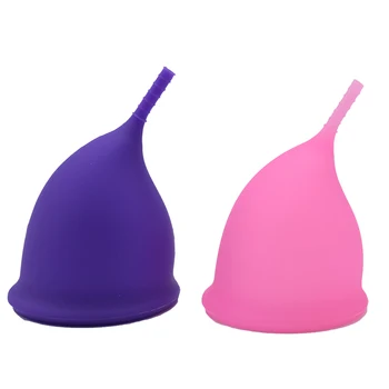 

Feminine Hygiene Soft Silicone Lady Menstrual Cup Leakproof Medical Women Vaginal Care Reusable Health Holder U Shape Period