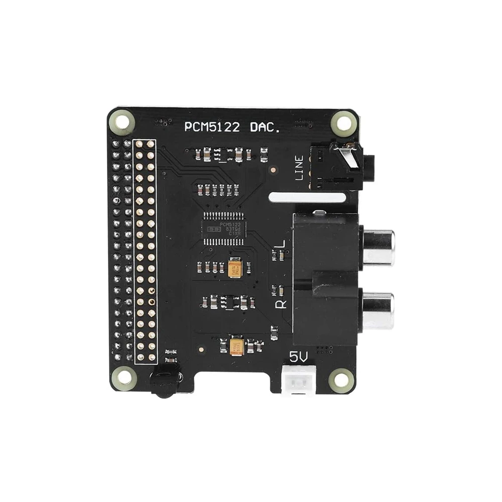Placa de Expansão para Raspberry pi Alta Fidelidade Dac Mais Completo-hd de Áudio Pcm5122 Chip de 24 Bits de Expansão-placa para Raspberry pi Modelo b 2b b Mais a + - Imagem 6