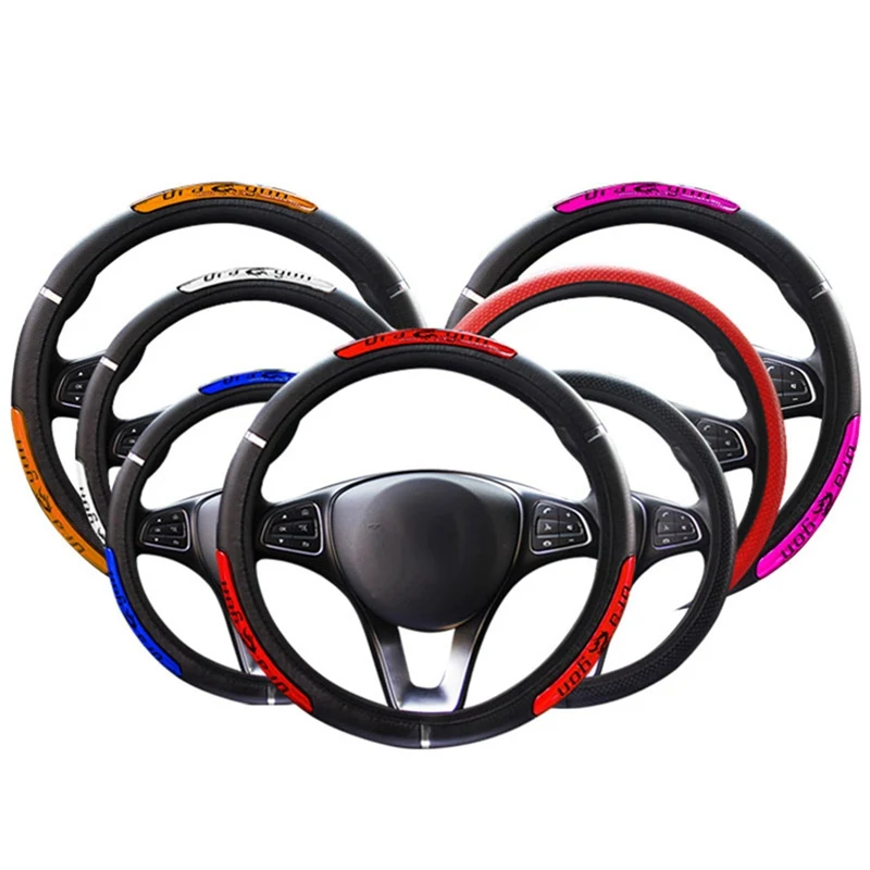 Car Steering Wheel Covers Reflective Faux Leather Elastic Auto Steering Wheel Protector China Dragon Design 100% Brand New
Car Steering Wheel Covers Reflective Faux Leather Elastic Auto Steering Wheel Protector China Dragon Design 100% Brand New