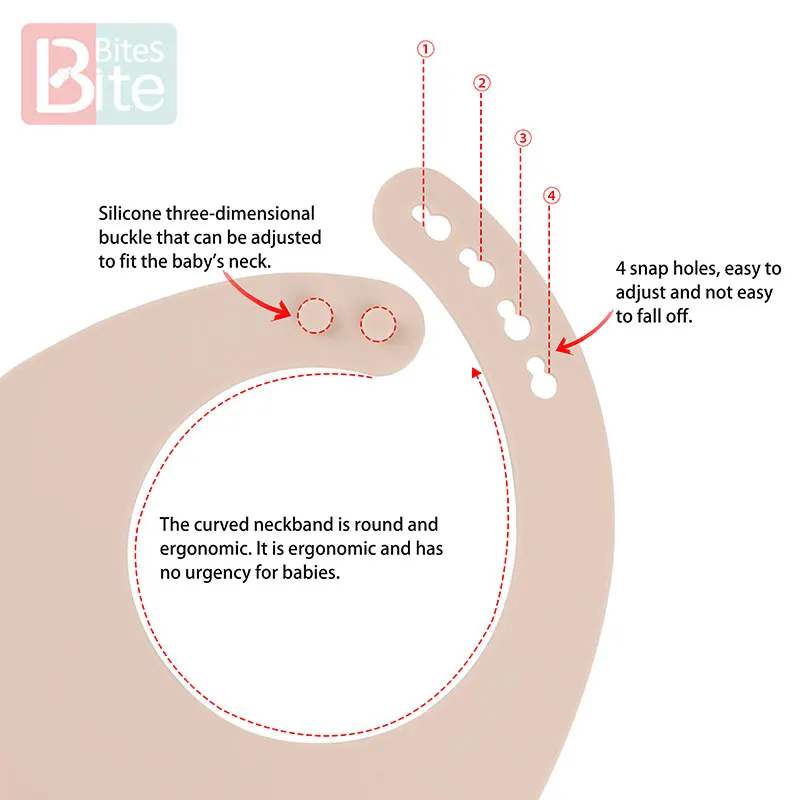 Silicone Bibs Baby Stuff Waterproof Soft Adjustable Newborn Drooling Aprons Breastplate Baby Bibs Burp Cloths Feeding Tools 1pc