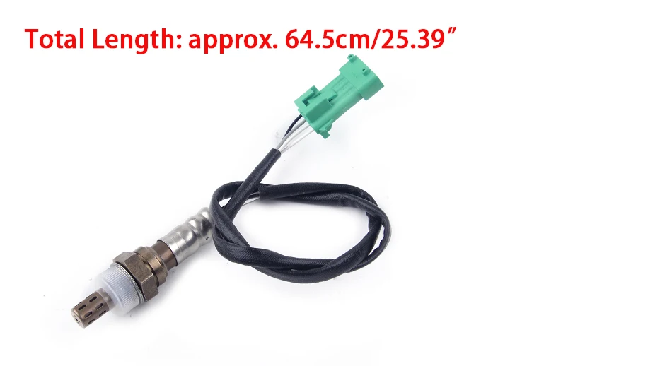 DWCX 4 pin лямбда-датчик кислорода O2 выхлопных зонд 4 провода, пригодный для Citroen C3 1,4 8V 2005 2006 2007 2008 2009 2010
