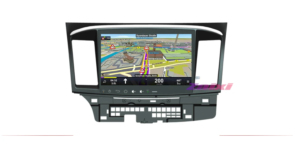 Discount ZaiXi 10.2 HD 1080P IPS LCD Screen Android 8 Core For Mitsubishi Lancer 2014~2015 Car Radio 3G4G AUX USB GPS Navi Multimedia 1