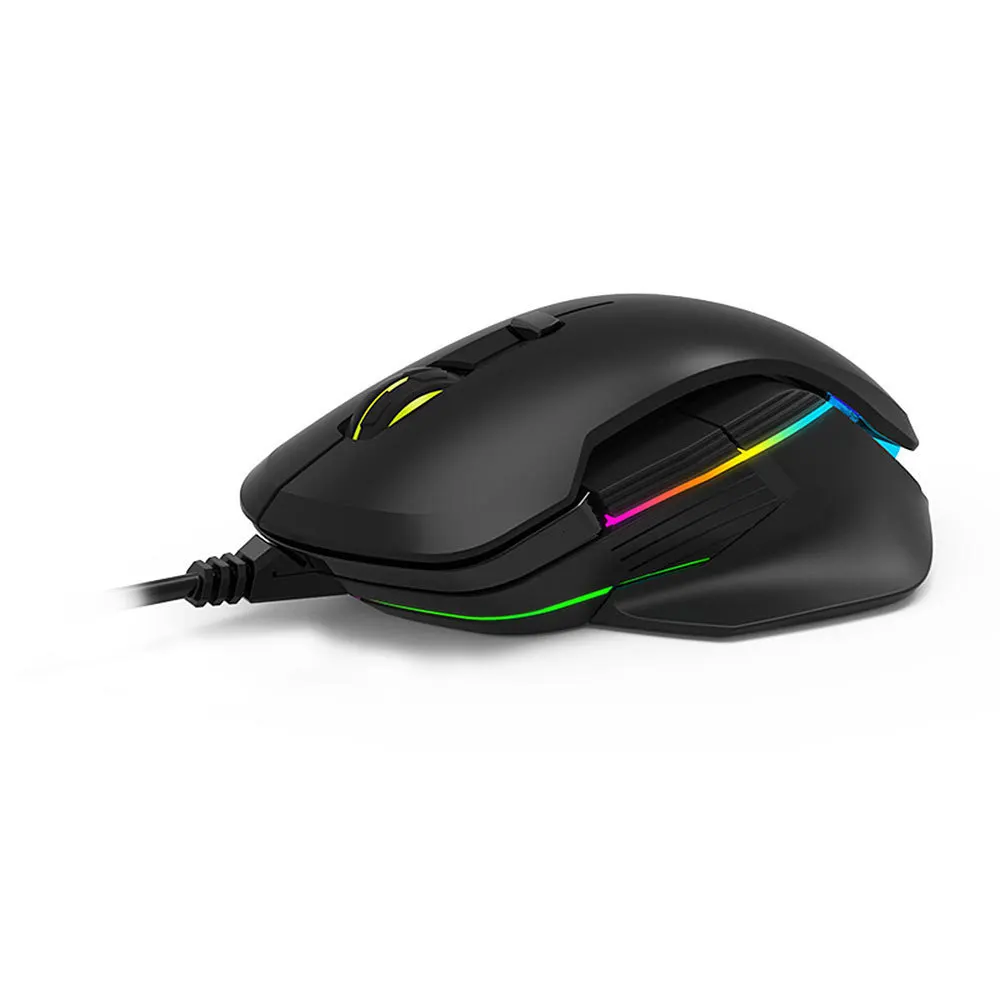 Delux M627 PMW3389 беспроводной+ Usb кабель RGB игровая мышь лево-правосторонний геймер компьютерная мышь 16000 dpi Usb оптическая PC игровая мышь