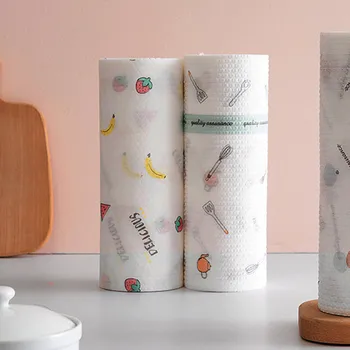 

50 Tablets/ Creative Lovely Kitchen Cleaning Cloth Disposable Eco-friendly Rags Wiping Pad Furniture Kitchenware Cleaning Prouct